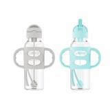Dr. Brown's Milestones Narrow Sippy Straw Bottle,