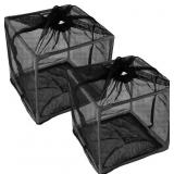 2pcs Pond Filter Bag, 10 Inch Pump Barrier Bag Mes