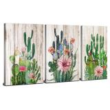 Cactus Decor Boho Bathroom Southwestern Wall Decor