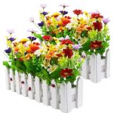 XONOR Artificial Flower Plants - Mixed Color Daisi