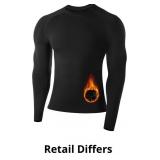 Runhit Men's Thermal Compression Shirt Fleece Line