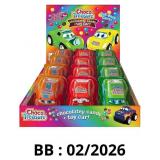 Choco Treasure Surprise Cars | Trays of 12 Pull-Ba