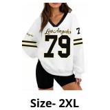 SUPEYA Jersey Shirts for Women Oversized Sweatshir