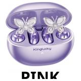 Kinglucky ClipFree Open-Ear Headphones, Butterfly-
