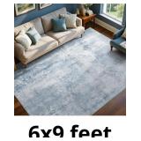 6x9 Ft Large Area Rugs for Living Room, Soft Non-S