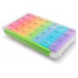 Sukuos Large Weekly Pill Organizer 7 Day (4 Times