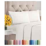 Cal King Size 4 Piece Sheet Set - Extra Soft, Brea
