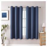 ChrisDowa Grommet Blackout Curtains for Bedroom an