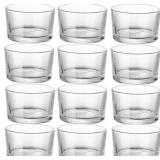 12 Pack 7 oz Small Glass Bowls, Clear Pudding Cust