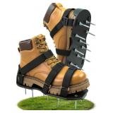 Lawn Aerator Shoes with Hook & Loop Straps for Eff