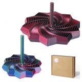2 PCS 3D Printed Sensory Fidget Star with Handles,