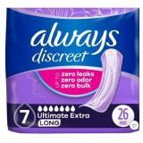 Feminine Hygiene Pads Extra Long, 26 Count