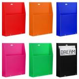 6 Pieces Wall Mount File Holder No Drilling Wall H
