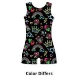 uideazone Gymnastics Leotard for Girls Biketards S