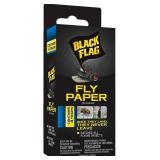 Black Flag HG-11016 Fly Paper Insect Trap, 4-Count