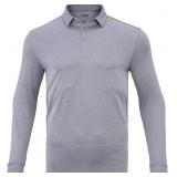 PGM Men's Long Sleeve Golf Polo Shirt for Spring 2