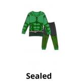 LEMONBABY Little Kids Boys Superhero Hulk Pajamas