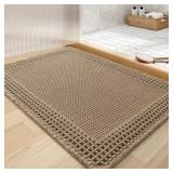 tchdio Waffle Bath Mat - Super Absorbent Bathroom