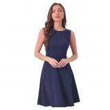 Allegra K Sleeveless Work Dress for Women's Boat N
