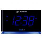 Emerson SMARTSET PLL Alarm Clock Radio with Blueto