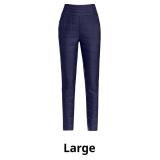 Womens Down Pants Winter Warm Elastic High Waist Q