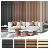 Samples 4-Pack 6' x 4.7' Wood Slat Acoustic Panels