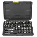 Bolt Extractor Kit, 32 Pcs Lug Nut Remover with Du