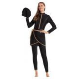 Modest Swimsuit for Women Long Sleeve Bathing Suit
