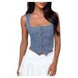 Women's Summer Fashion Denim Casual Loose Comforta