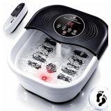 $194 Collapsible Foot Spa with Heat, Bubble, Temp