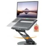 Nulaxy Telescopic 360 Rotating Laptop Stand for De