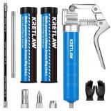KRETLAW Mini Grease Gun (3000PSI) with Double 3oz