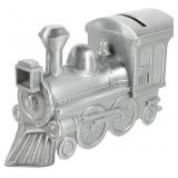 Vorcool Retro Train Piggy Bank, Steam Train Shaped