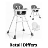 Ktaxon 3-in-1 Baby High Chair, Portable Adjustable