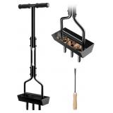 $103 Manual Lawn Aerator Tool with Soil Storage Ba