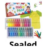 Finger Paint Set, 24 Colors*36ml, Art Painting Kit