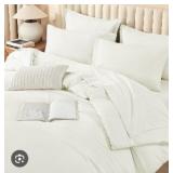 Litanika California King Comforter Set 7 Piece