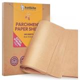 Katbite 200pcs Unbleached Parchment Paper Sheets 1