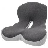 Ergonomic Memory Foam Seat Cushion with Lumbar and