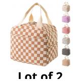 Lunch Bags for Women Reusable - Large Insulated Lu