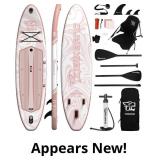 $290 11'6'/11'/10' Inflatable Paddle Board with Co