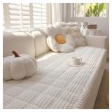 Couch Cover for Dogs Washable, Fuzzy Pet Couch Cov