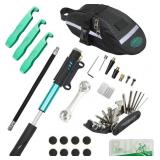 CHUMXINY Bike Repair Kit, 16-in-1 Tool, 120Psi Min