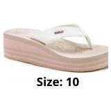 ONCAI Women's Platform Flip Flops Trendy Dressy Wo