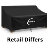 Kipiea Patio Sofa Cover, Heavy Duty 420D Outdoor C