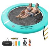 $1191 FBSPORT Inflatable Dock Floating Platform, 8