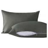 NTBAY 2 Pack 13' x18' Pillows with Toddler Microfi