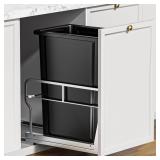 Insputer 8 Gal Pull Out Garbage Bin Kitchen, Heavy