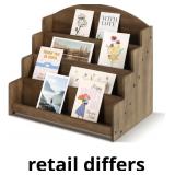 PUERSI Greeting Card Display Stand Holder - 4-Tier