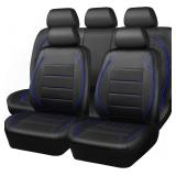 CAR PASS Universal FIT Piping Leather Car Seat Cov